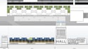render 2d architecture drawings plan, section, elevation in photoshop
