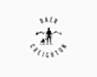 design mountain man dog logo