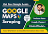 scrape google map for lead generation, maps scraper, b2b data extraction