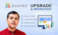 upgrade and migrate joomla website
