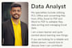 do copy paste data, data typing, converting jpg to PDF