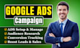 setup and manage your google ads campaign