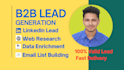 provide b2b lead generation,email list building service