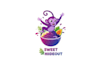 design simple word mark sweet logo for your brand