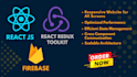 build web app using react redux toolkit, firebase or node js