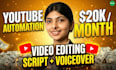 do faceless documentary style video editing for youtube channel