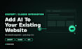 integrate chatgpt or claude ai into your existing website or app
