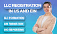 do streamline llc registration in the US and ein number