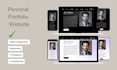 do personal portfolio website, portfolio resume using react tailwind css vite
