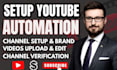 setup youtube automation channel business and create cash cow videos