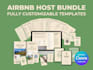 provide a all in one airbnb host bundle template, airbnb welcome book