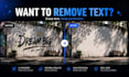 remove text and objects from your images