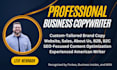 write professional sales, product, brand, or website copywriting content