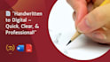 convert handwritten notes to digital text quickly and accurately