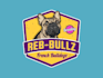 design french bull dog breeder logo