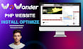 install customize and optimize your wowonder PHP website