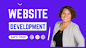 do website development, develop custom website as full stack web developer