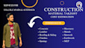 do construction cost estimate on planswift