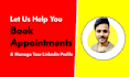 be your linkedin marketing manager and b2b appointment setter