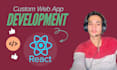 be your front end developer in react and next js websites using firebase,supabse