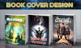 create print minimalist book cover and ebook layout design