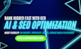 increase your site traffic with GEO generative engine optimization and SEO
