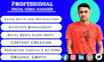 be your social media marketing manager and content creator