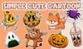draw cute cartoon illustration
