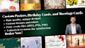 create beautiful birthday and wedding cards