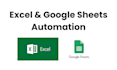 automate excel and google sheets using python