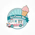 do a distinctive and modern ice cream truck logo design