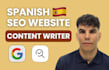 be your SEO spanish website content writer