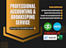 do quickbooks, xero, excel and wave bookkeeping