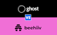 promote beehiiv account, ghost newsletter, substack page and boost subscribers