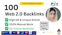 manually build web 2 0 backlinks