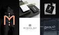 do highly modern minimal and luxury business logo design