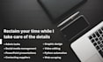 virtual assistant, admin tasks, transcription, graphic design,