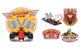 make unique t shirt champion racing car logo