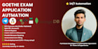 automate goethe institute exam application with a custom bot