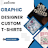 design custom, unique and print ready t shirts