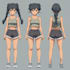 create my hero academia anime character sheet design