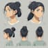 create my hero academia anime character sheet design