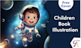 design children storybook illustrations and storybook cover