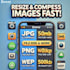 resize and compress images for web and ecommerce
