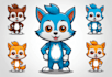 design mascot cartoon logo design and mascot character