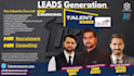 do b2b lead generation, CV sourcing and linkedin research
