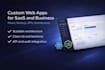 build custom web apps with backend and API integration
