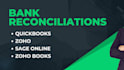 do reconciliations on quickbooks , sage and xero
