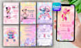 design a birthday invitation for kids canva