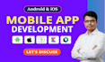 do mobile app development for android app and ios app with kotlin multiplatform